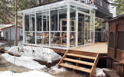 A Winter Project – Bragg Creek Sunroom